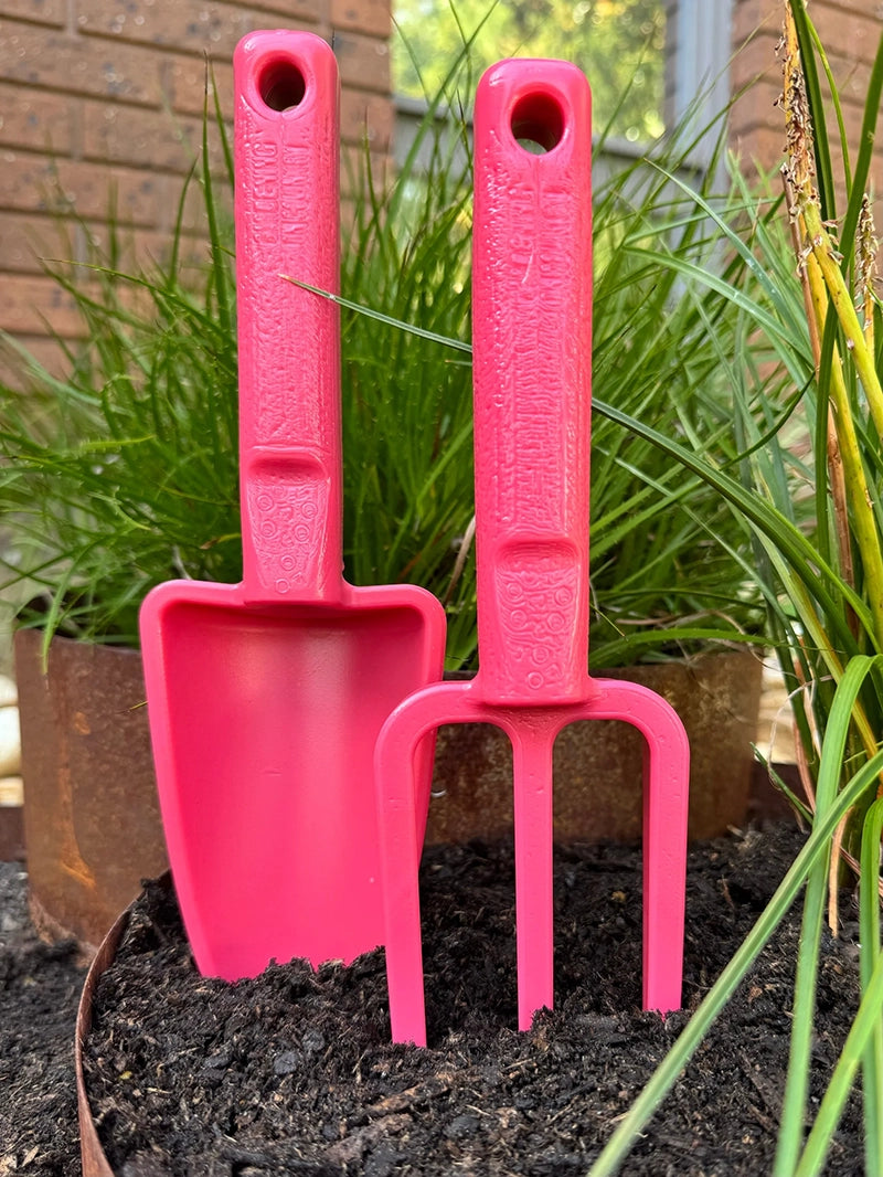 Gardening on Country recycled gardening tools combo - Bumbunga Pink