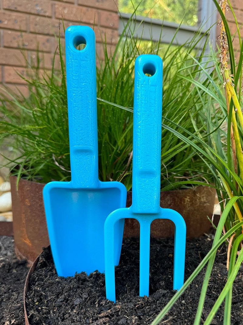 Gardening on Country recycled gardening tools combo - Ulysses Blue