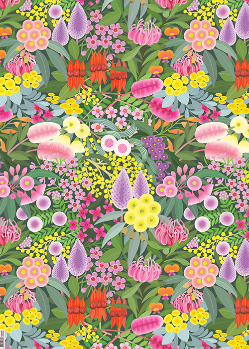Gift Wrapping Paper - Native Gems