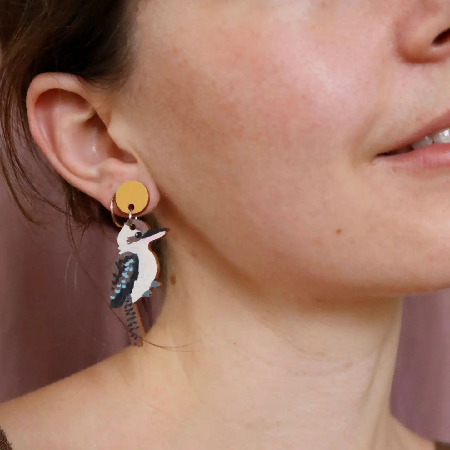 Kookaburra Australian Bird Earrings