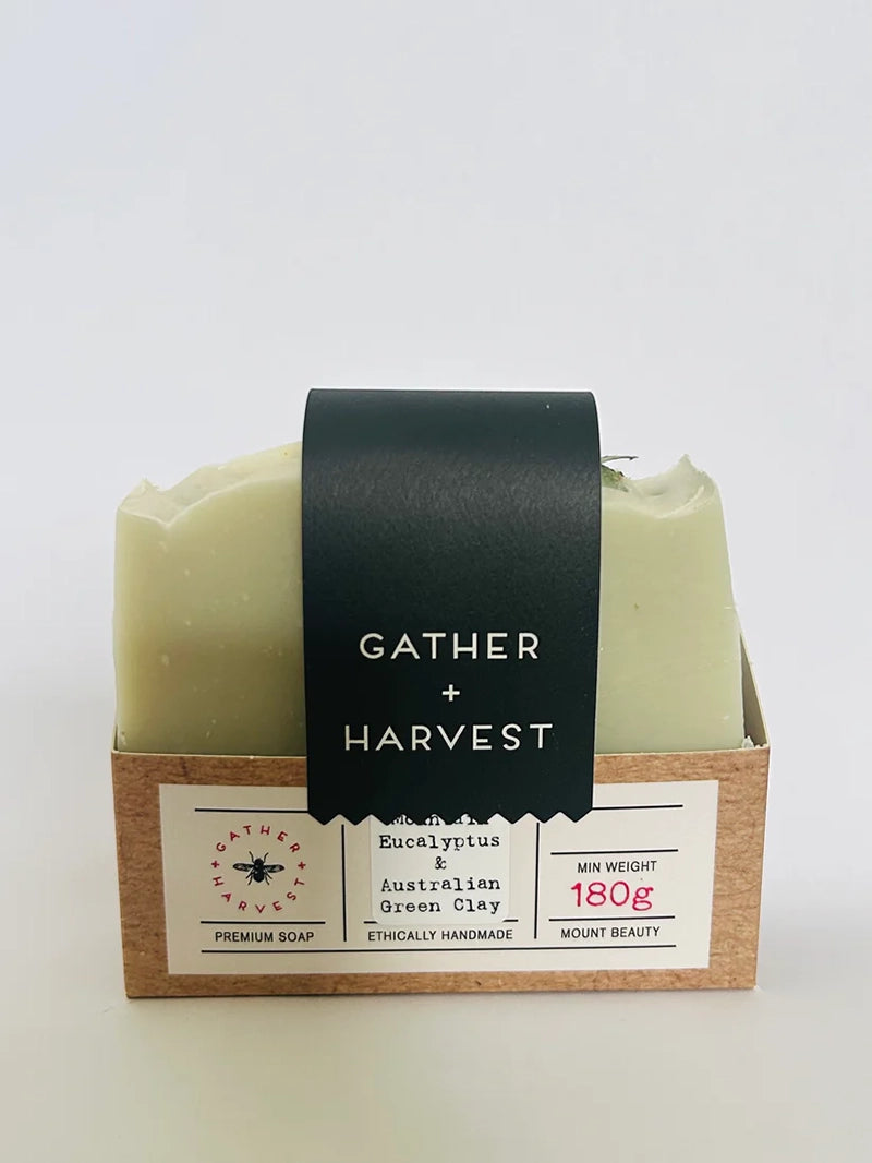 Mountain Eucalyptus & Australian Green Clay Natural Handmade Soap