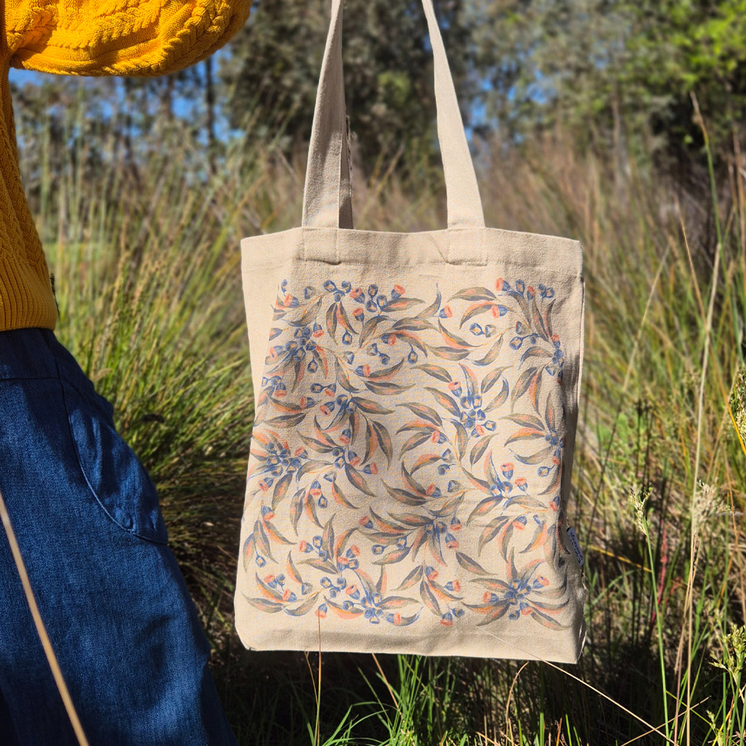 Tote Bag With Pocket - Gumnut Dance