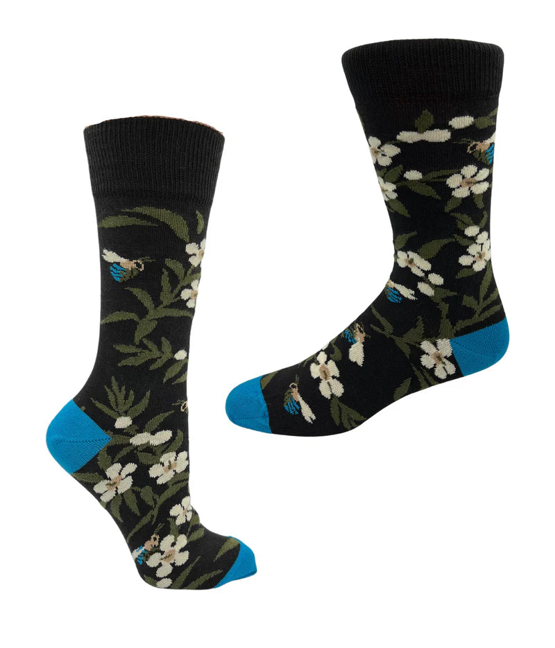 Australian made Blue Banded Bee and Tea Tree Socks